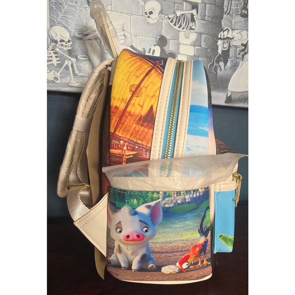 Loungefly Disney Moana Princess Scenes Backpack - Picture 5 of 9